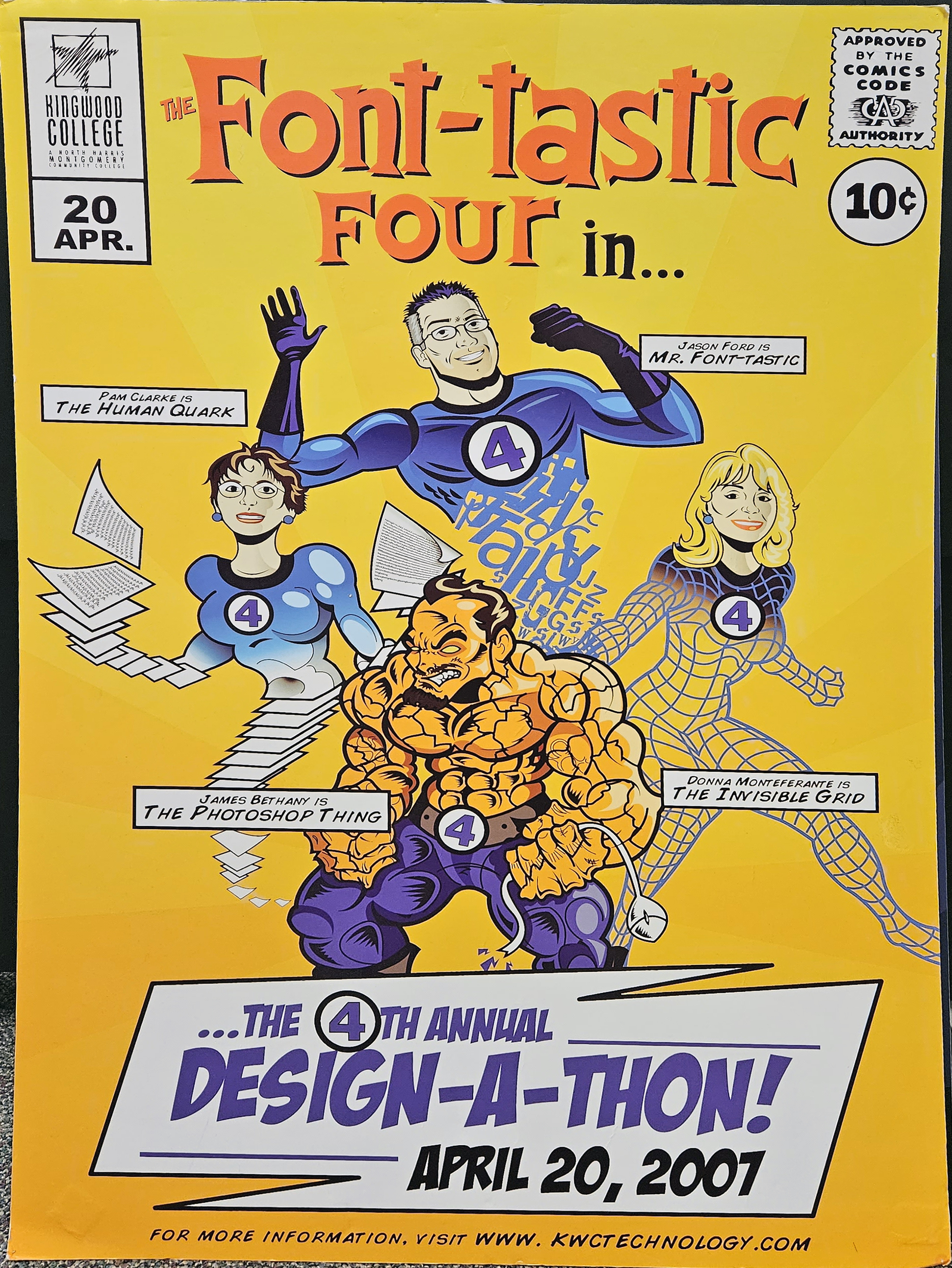Design-A-Thon 2007 poster