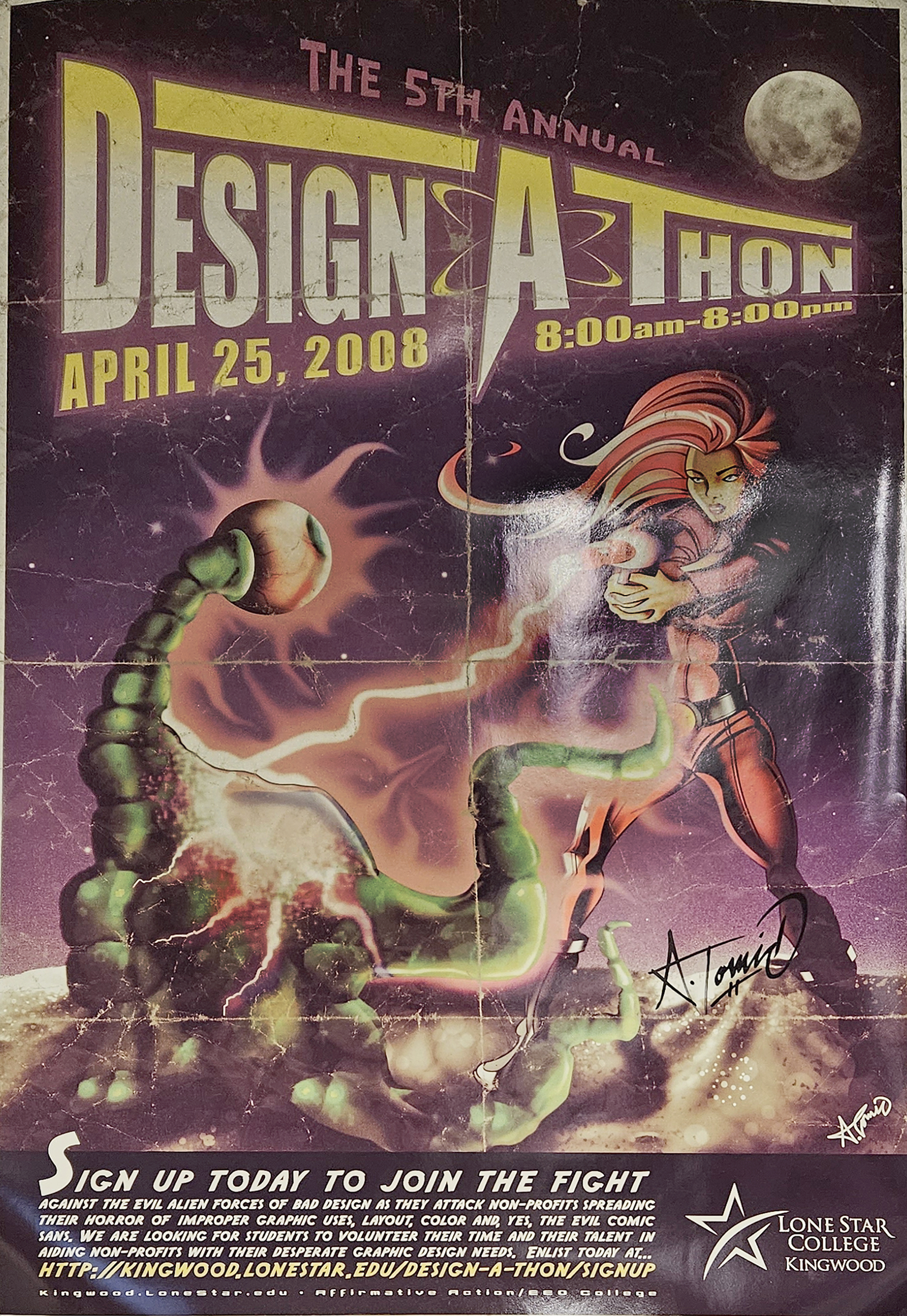 Design-A-Thon 2008 poster