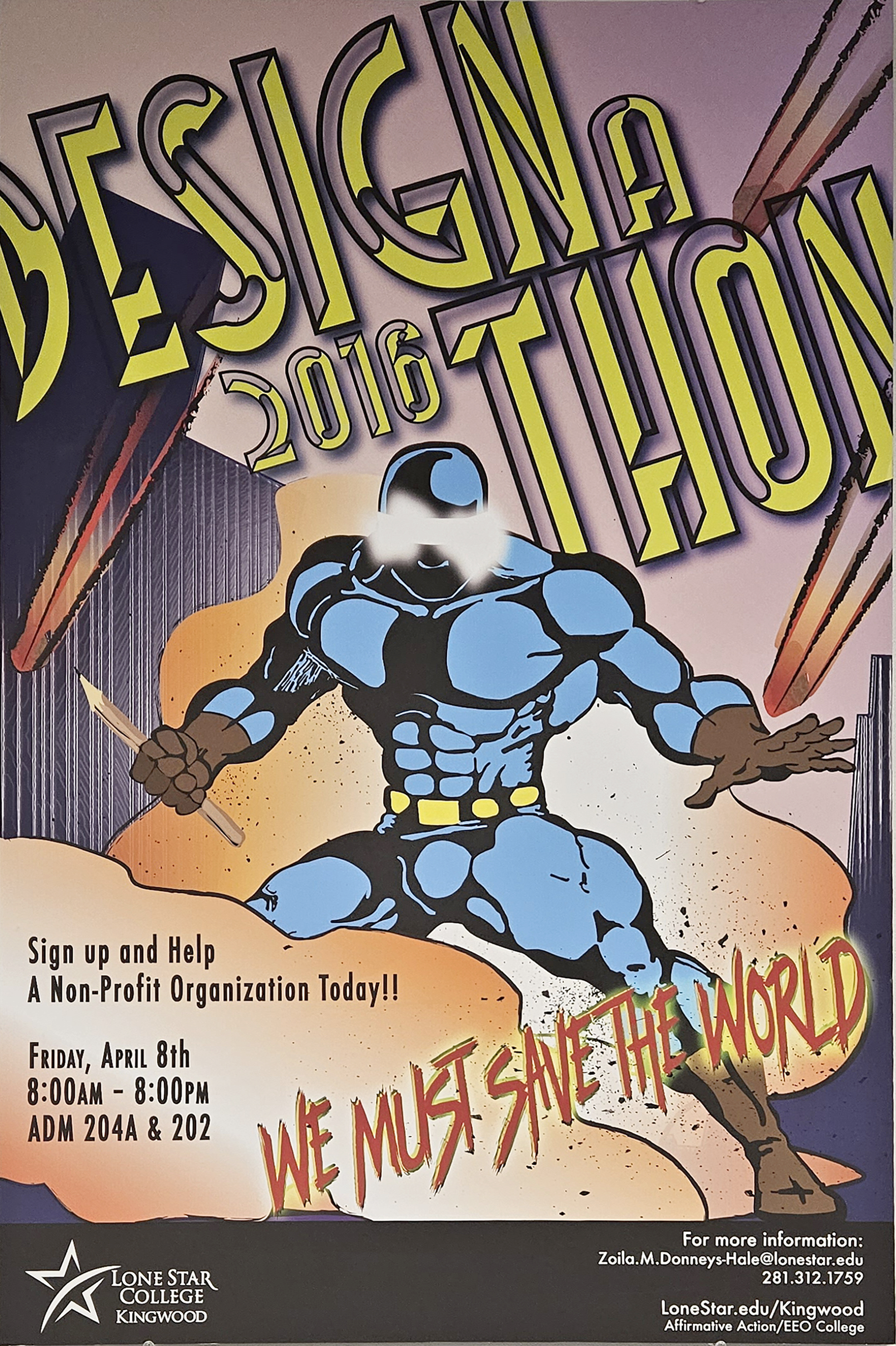Design-A-Thon 2016 poster